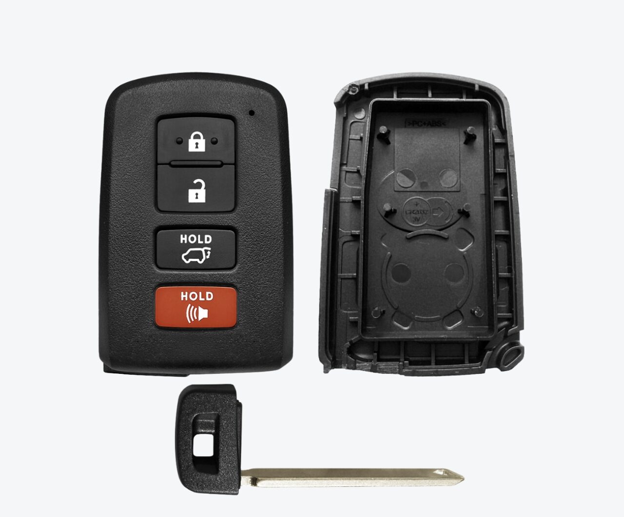 PAGINA WEB - 2025-10-14T190659.414 Carcasa Telemando Presencia Toyota Camry / Avalon 3 + 1 Botones