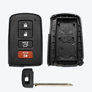 PAGINA WEB - 2025-10-14T190659.414 Carcasa Telemando Presencia Toyota Camry / Avalon 3 + 1 Botones