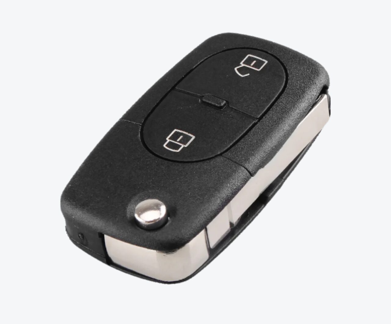 Carcasa Sevillana 2 Botones Volkswagen Encastre Redondo Desmontable