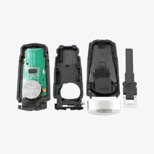 Carcasa Telemando Presencia Volkswagen 3 + 1 Botones Con Llave De Emergencia