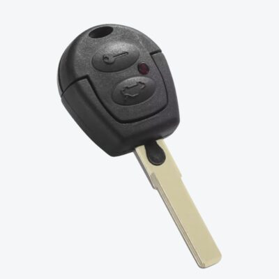 Carcasa Llave Volkswagen Redonda Con Cuna 2 Botones Modelo VI