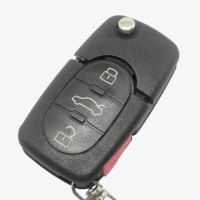 Carcasa Sevillana Volkswagen 3 + 1 Botones Desmontable Encastre Redondo
