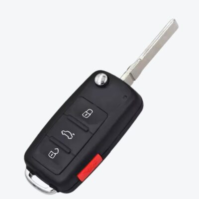 Carcasa Sevillana Volkswagen 3 + 1 Botones Enteriza