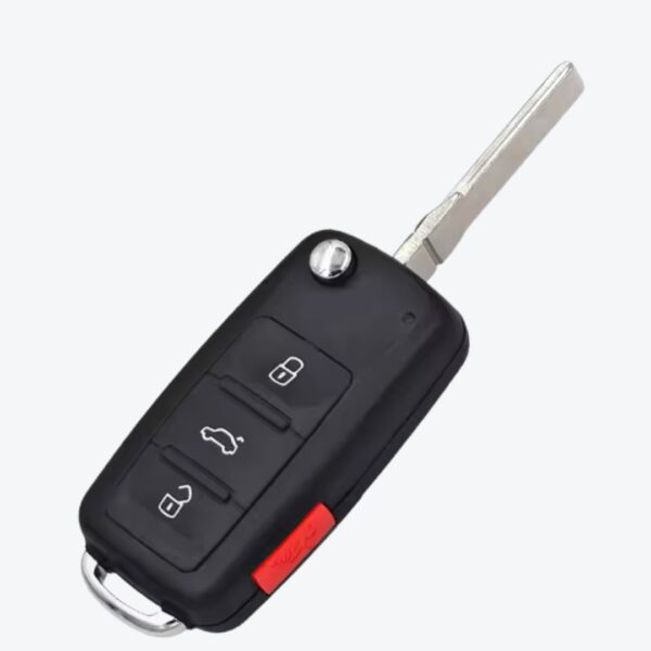 Carcasa Sevillana Volkswagen 3 + 1 Botones Enteriza