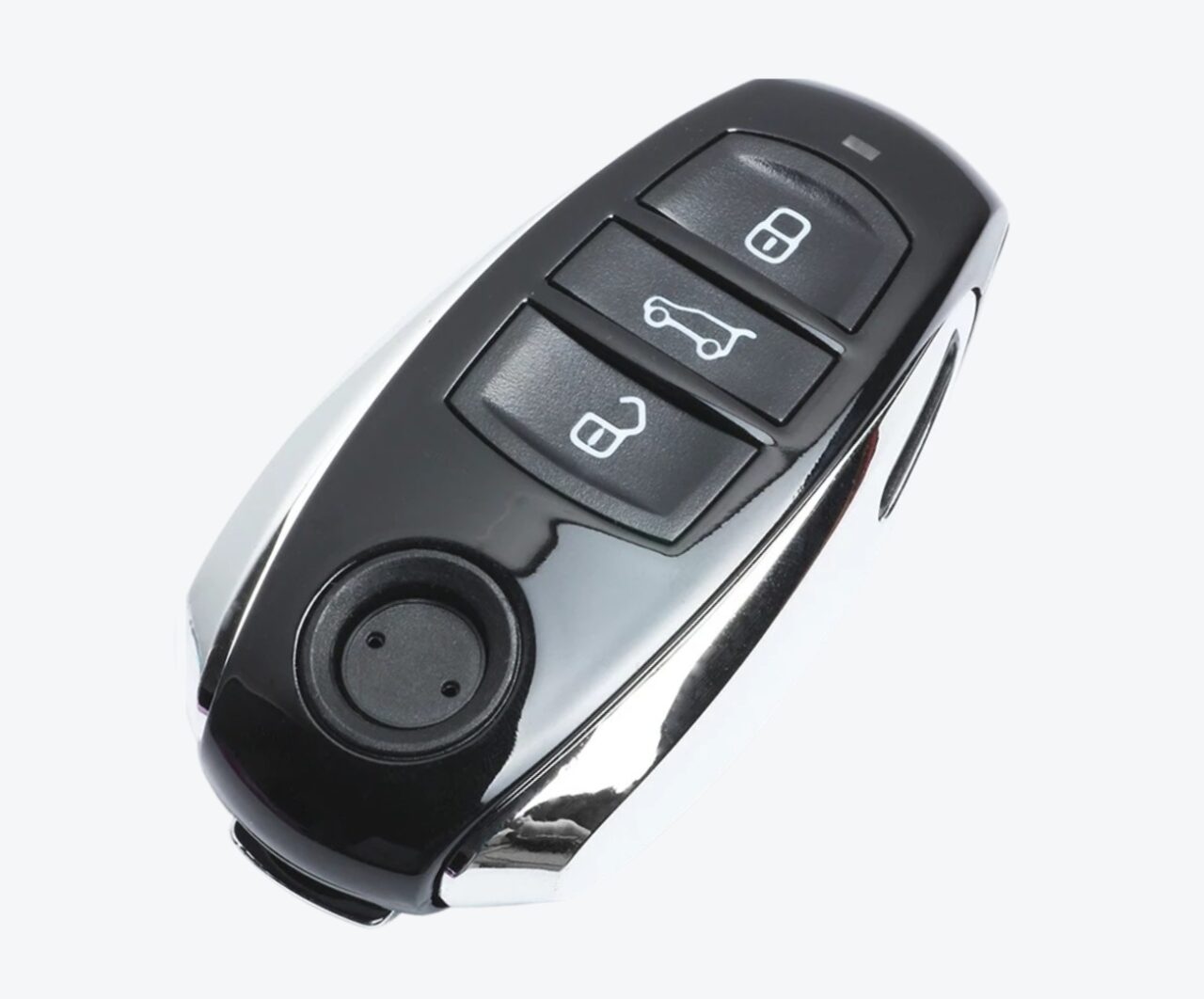 Carcasa Telemando Presencia Volkswagen Touareg 3 Botones Con Llave De Emergencia Plastica