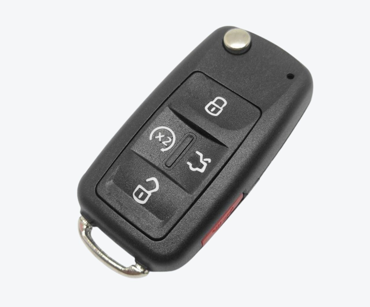 Carcasa Sevillana Volkswagen 4 + 1 Botones Enteriza Hu66