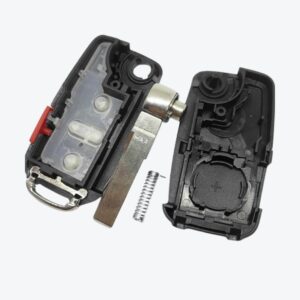 Carcasa Sevillana Volkswagen 4 + 1 Botones Enteriza Hu66