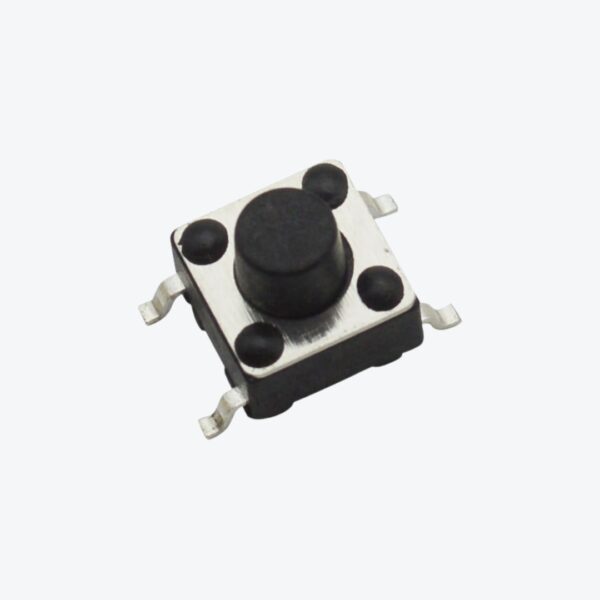Botón Para Telemando 4 Patas 6x6x4,3 mm