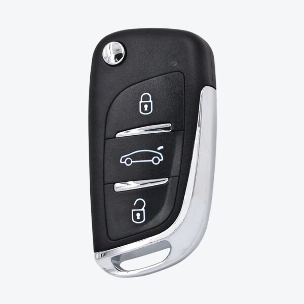 Telemando Completo Con Chip Xhorse XNDS00 Formato Peugeot