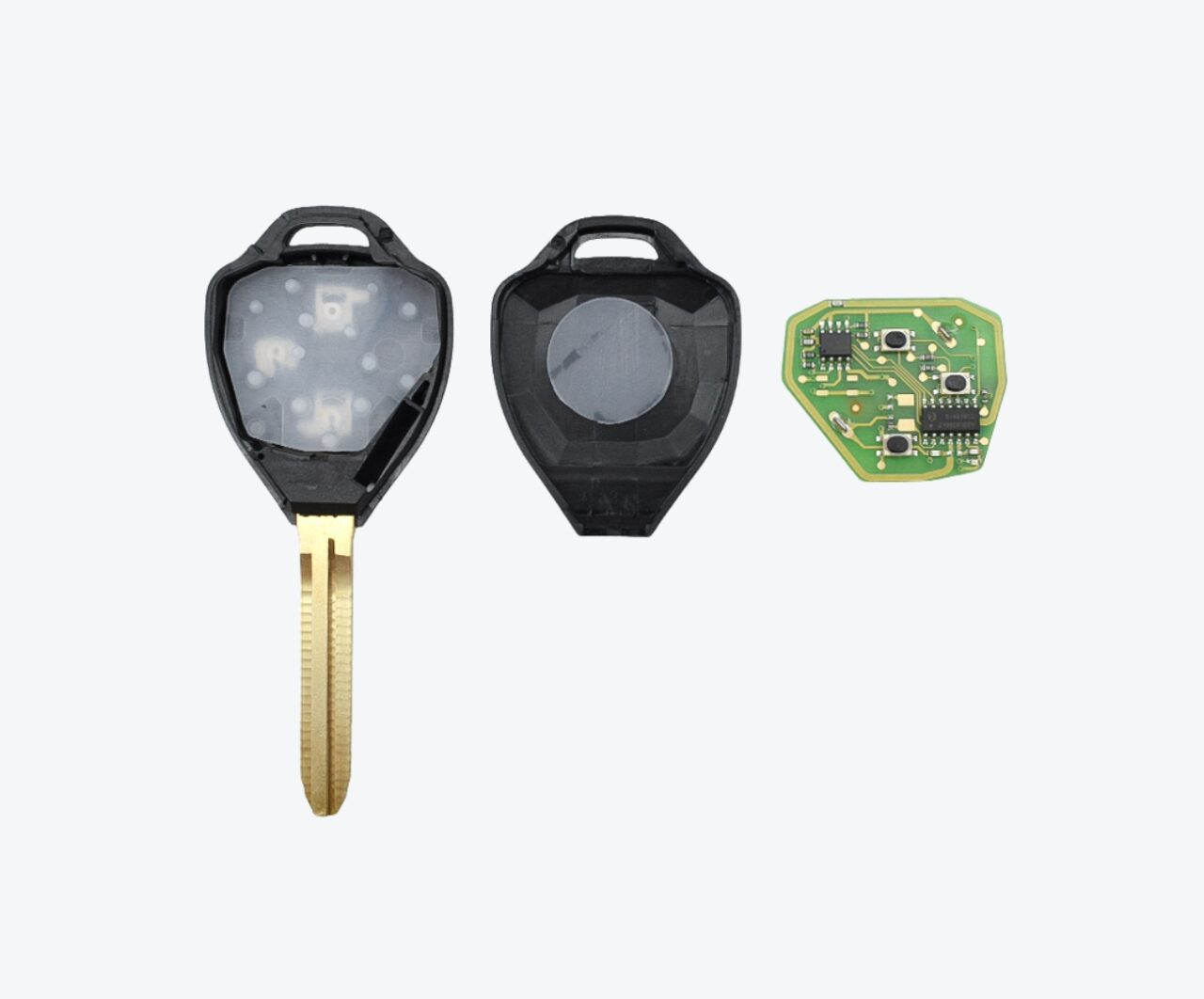 PAGINA WEB (32) Telemando Completo Xhorse XKTO03EN Sin Chip Formato Toyota