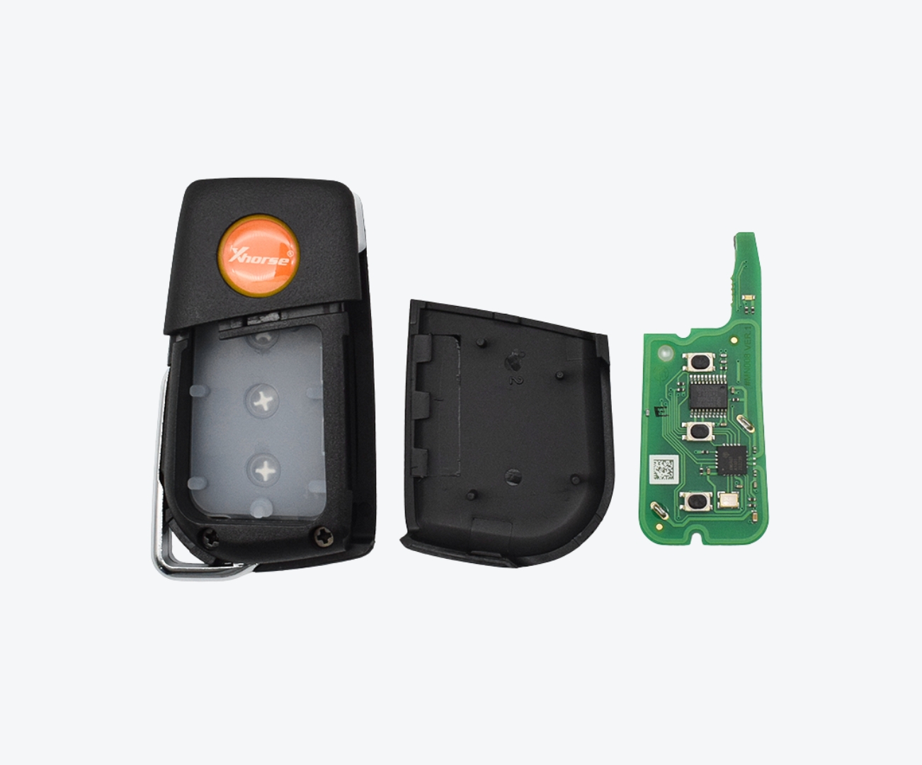 Telemando Completo Xhorse XNT00EN Con Chip Formato Toyota - Imagen 2