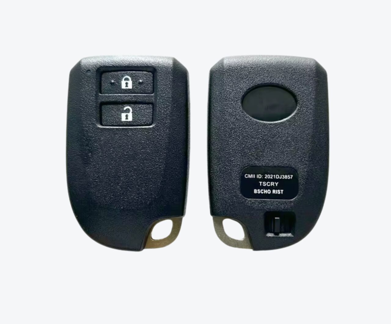 PAGINA WEB (6) Carcasa Telemando Presencia 2 Botones Yaris Con Llave De Emergencia