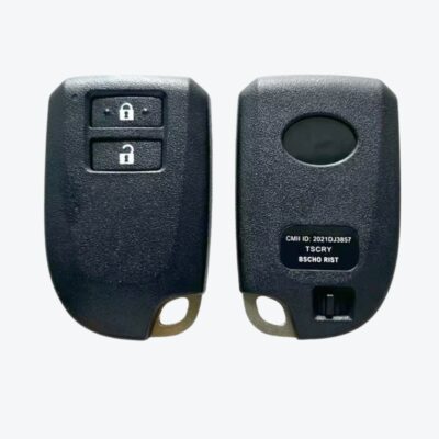 Carcasa Telemando Presencia 2 Botones Yaris Con Llave De Emergencia