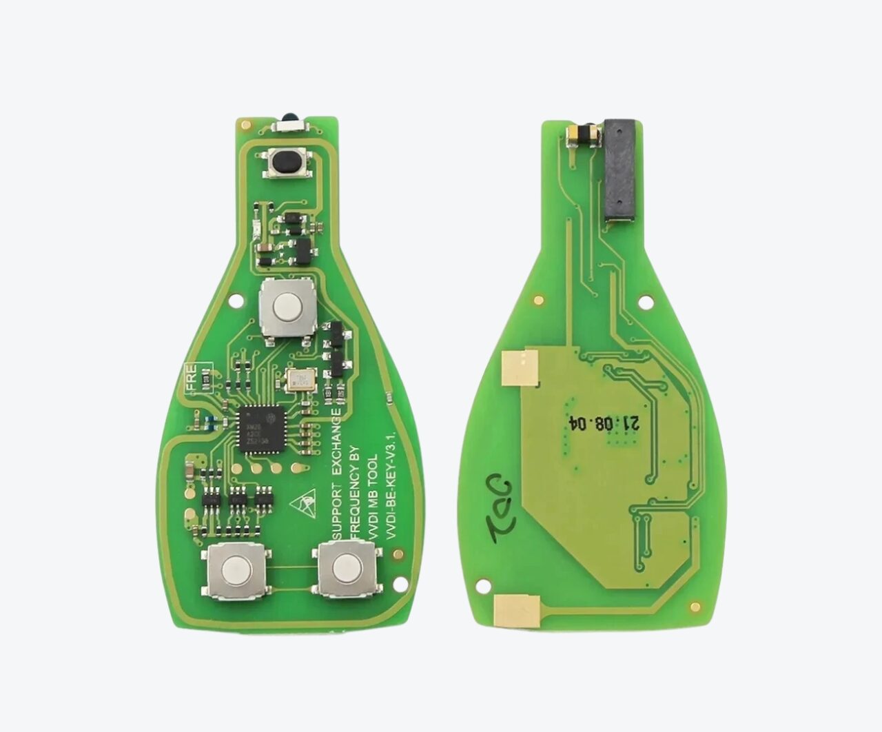 Telemando Completo Xhorse XNBZ02 3 + 1 Botones Para Mercedes Benz