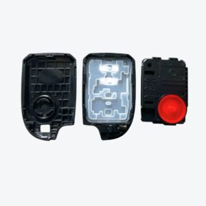 PAGINA WEB (7) Carcasa Telemando Presencia 2 Botones Yaris Con Llave De Emergencia