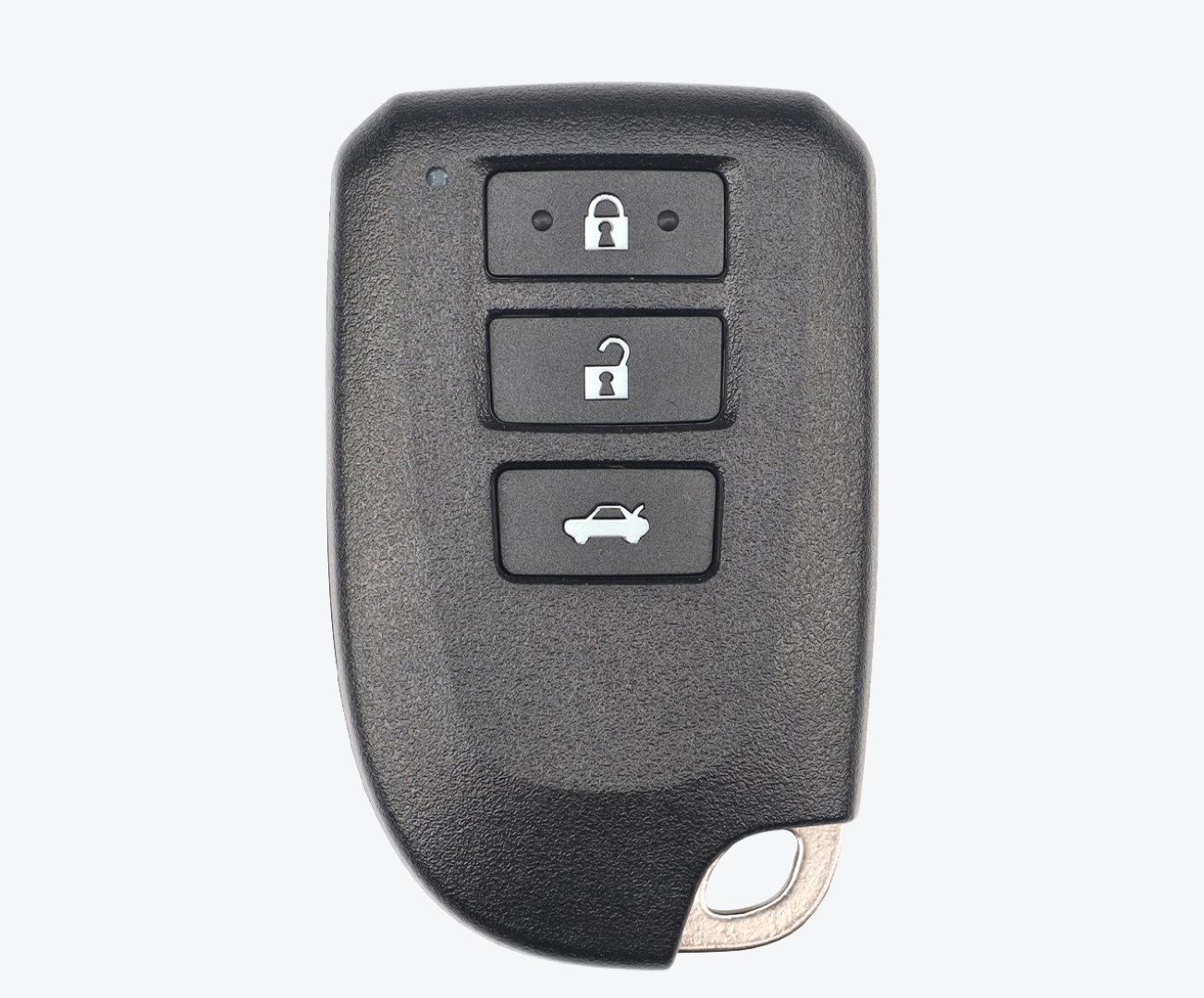 Carcasa Telemando Presencia Toyota 3 Botones Con Llave De Emergencia