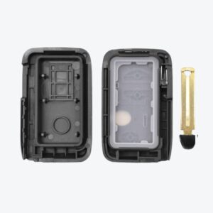 PAGINA WEB (87) Carcasa Telemando Toyota Camry 2 + 1 Botones Con Llave De Emergencia