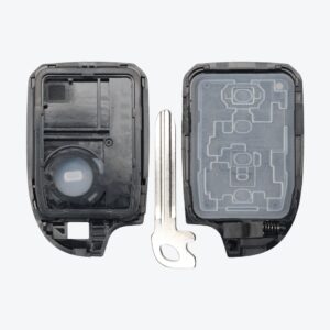 Carcasa Telemando Presencia Toyota 3 Botones Con Llave De Emergencia