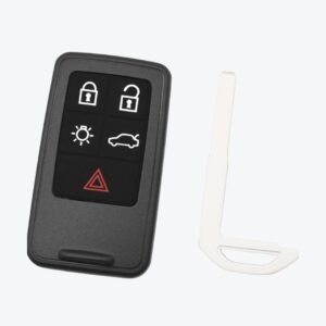 PAGINA WEB (91) Carcasa Telemando Presencia Volvo 4 + 1 Botones Con Llave De Emergencia