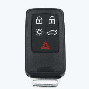 PAGINA WEB (95) Carcasa Telemando Presencia Volvo 4 + 1 Botones Con Llave De Emergencia Distinto Porta Pilas