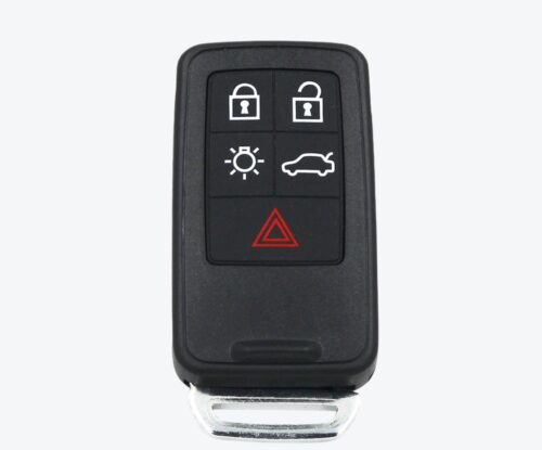 PAGINA WEB (95) Carcasa Telemando Presencia Volvo 4 + 1 Botones Con Llave De Emergencia Distinto Porta Pilas