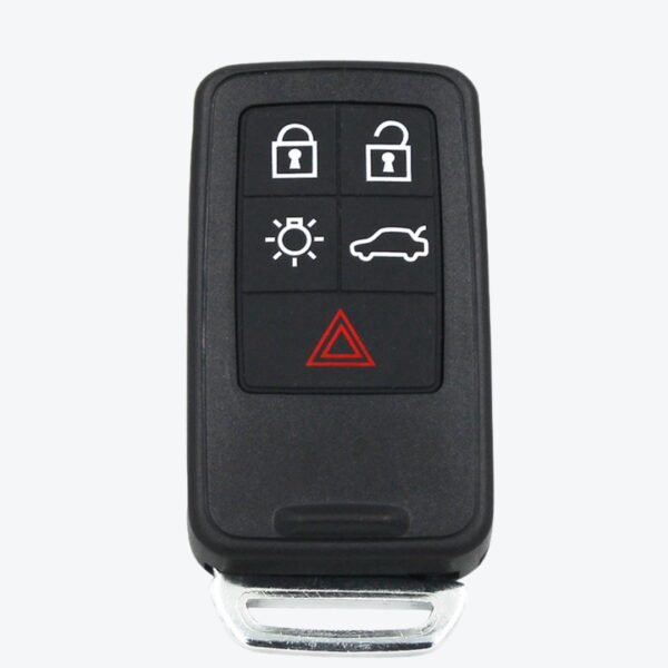 Carcasa Telemando Presencia Volvo 4 + 1 Botones Con Llave De Emergencia Distinto Porta Pilas