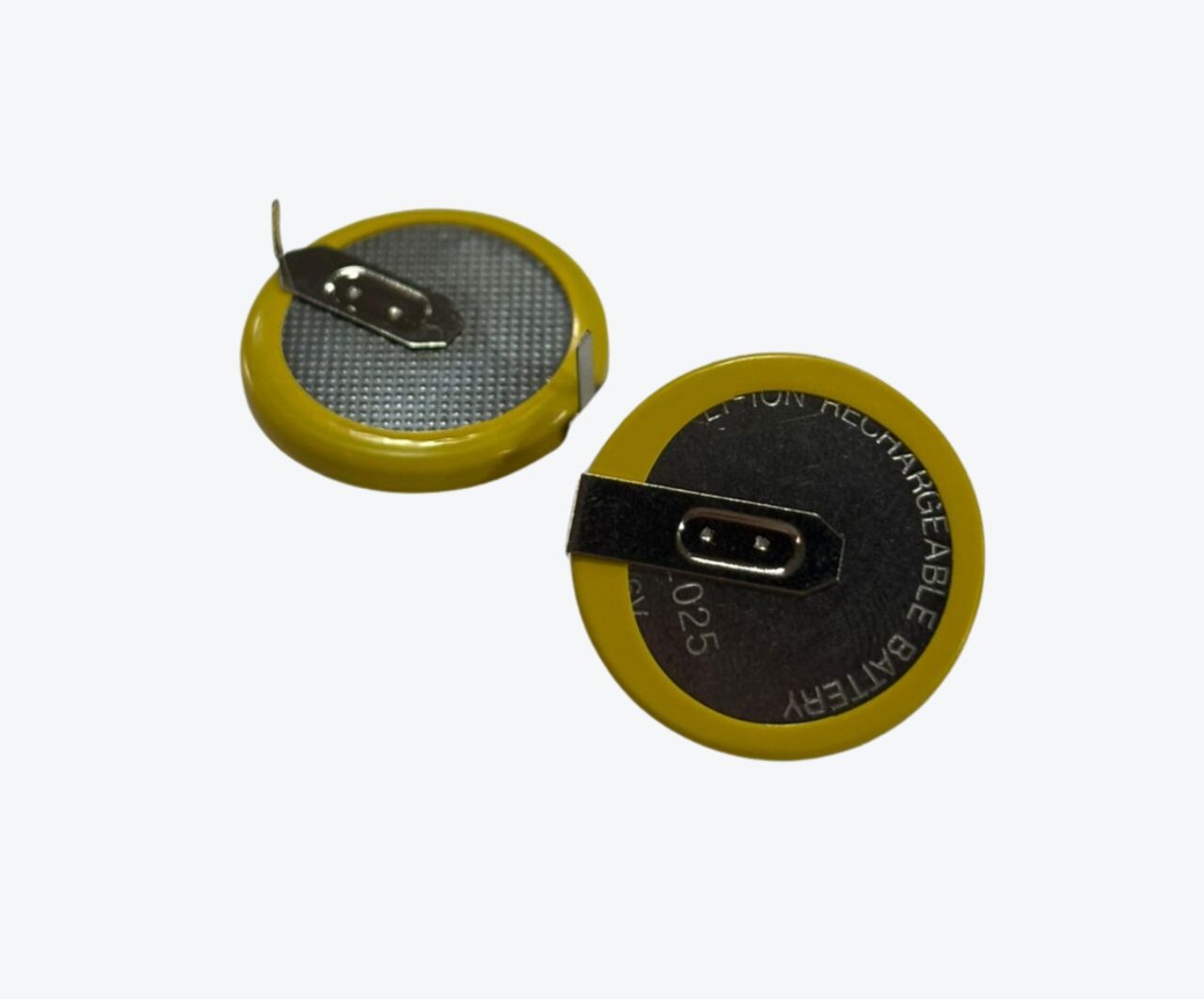 Bateria Recargable 2025 3.6V 1 Pin Fino 1 Grueso