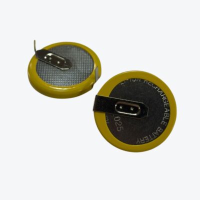 Bateria Recargable 2025 3.6V 1 Pin Fino 1 Grueso