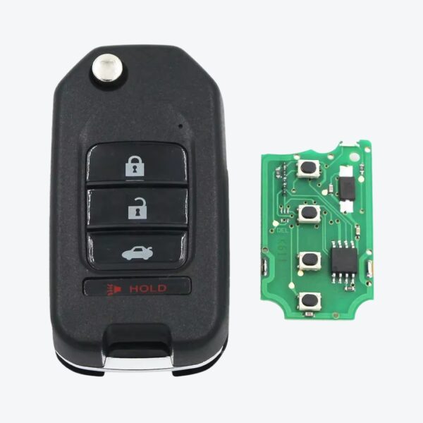 Telemando Kd Serie B Honda 3 + 1 Botones B10 3 + 1