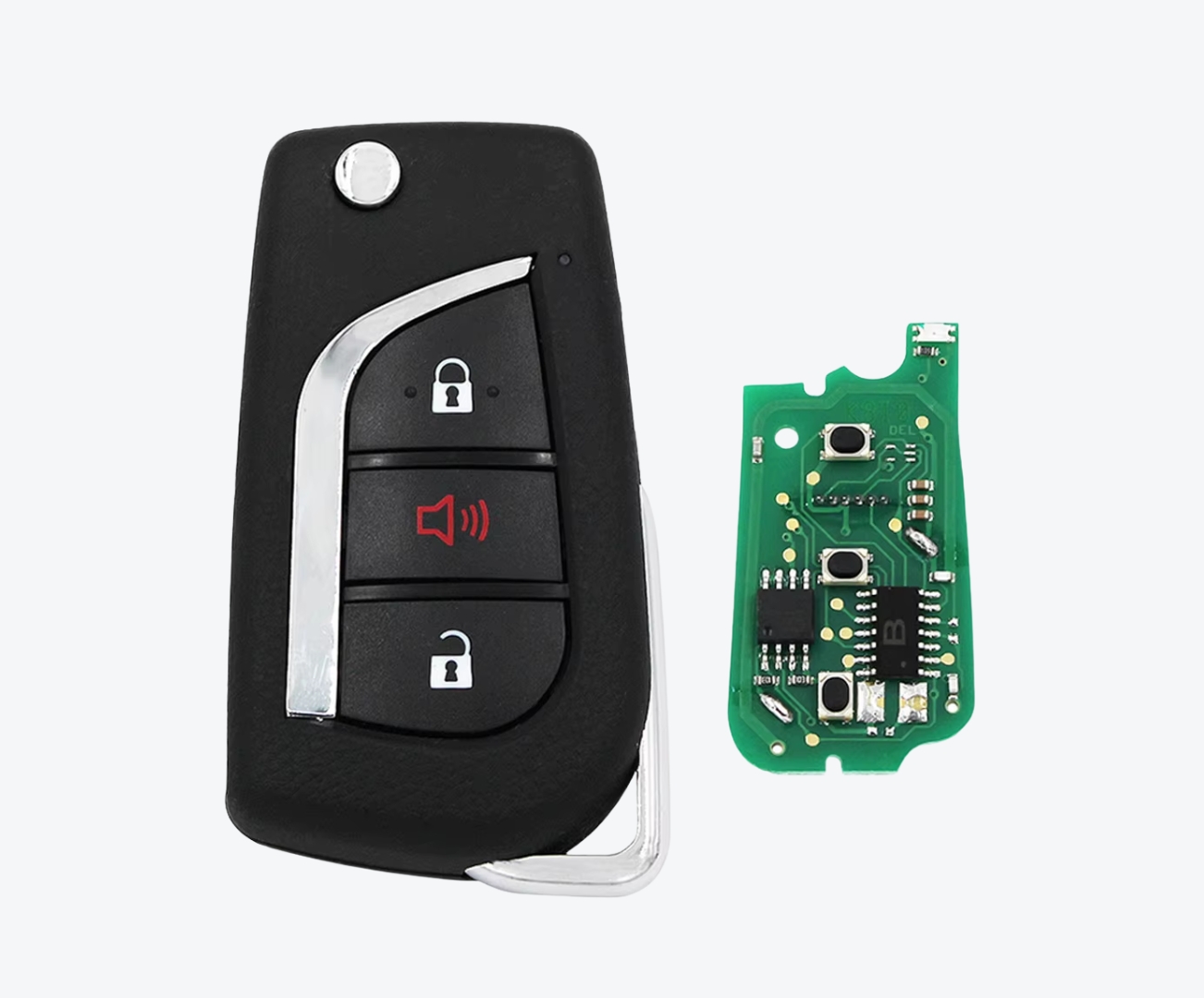 Telemando Kd Serie B Toyota B13 2 + 1 Botones