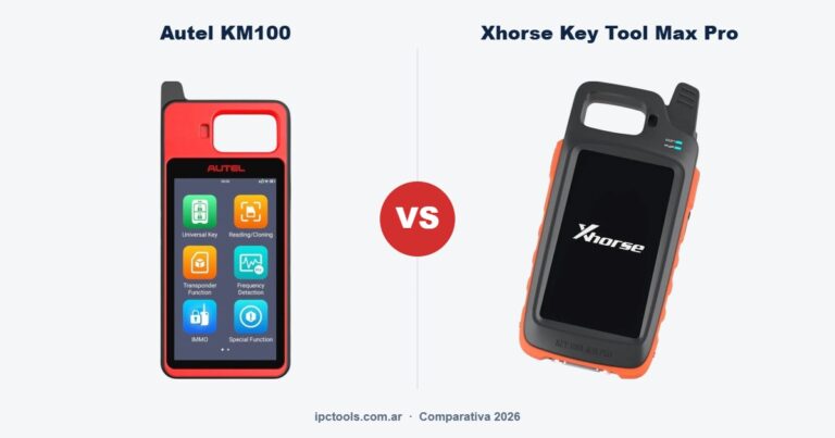 Comparativa Autel KM100 vs Xhorse VVDI Key Tool Max Pro para programación de llaves