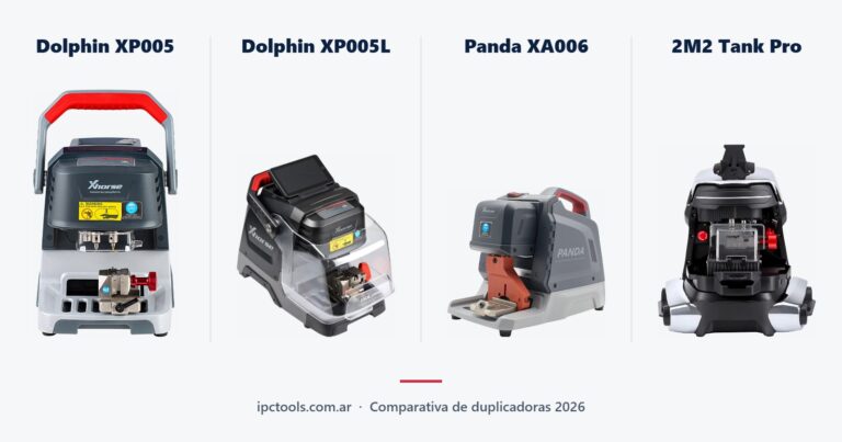 Duplicadoras automáticas Dolphin XP005, Dolphin XP005L, Panda XA006 y 2M2 Tank Pro