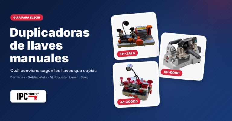 Guía para elegir duplicadoras de llaves manuales: TH-2ALS, Xhorse Dolphin XP-009C y JZ-300DS