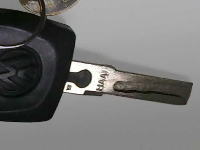 Ejemplo real de llave láser o de pista